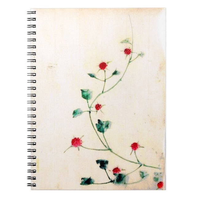 Caderno Espiral Flor Asiático (Frente)