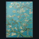 Caderno Espiral Flor de Amêndoa de Van gogh<br><div class="desc">A obra-prima de Van Gogh,  Almond BlossomVisite nossa loja para outros itens correspondentes.</div>