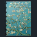Caderno Espiral Flor de Amêndoa de Van gogh<br><div class="desc">A obra-prima de Van Gogh,  Almond BlossomVisite nossa loja para outros itens correspondentes.</div>