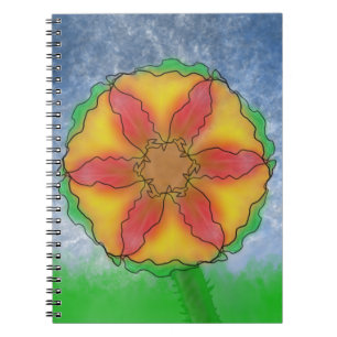 Caderno Espiral Flor ímpar