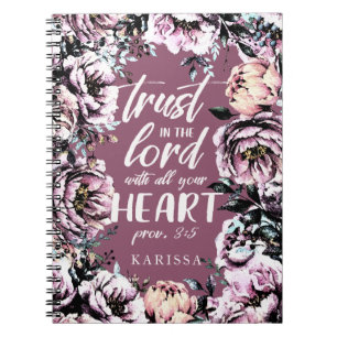 Caderno Espiral Florais Bonito  Diário de script  Texto claro