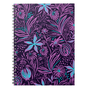 Caderno Espiral Floral