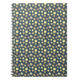 Caderno Espiral Floral
