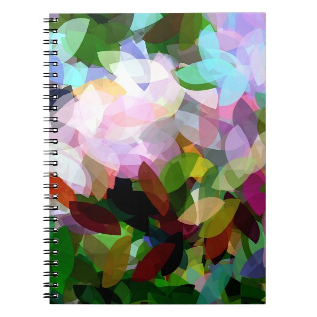 CADERNO ESPIRAL FLORAL (Frente)