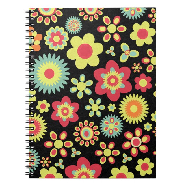 Caderno Espiral Floral 100113 (Frente)