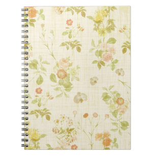 Caderno Espiral Floral 2