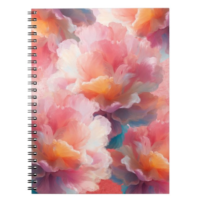 Caderno Espiral Floral Clipboard (Frente)