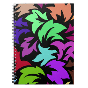 Caderno Espiral Floral E Glamor Na moda Verão