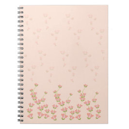 Caderno Espiral Floral Fantasias