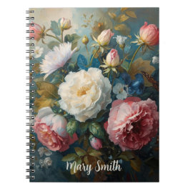Caderno Espiral Floral Galore