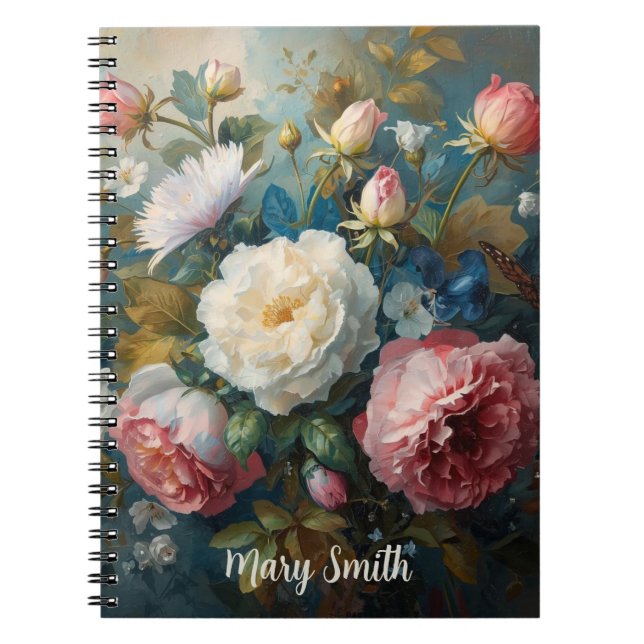 Caderno Espiral Floral Galore  (Frente)
