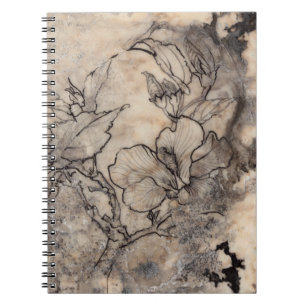 Caderno Espiral Floral I Tatuado