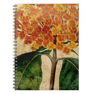 Caderno Espiral Floral I vibrante
