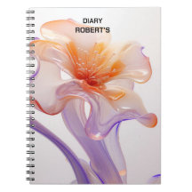 Floral notebook, gift for florists, flower notes