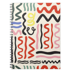 Caderno Espiral Floral Shawl: Ornament Paisley Quadrado
