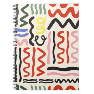 Caderno Espiral Floral Shawl: Ornament Paisley Quadrado