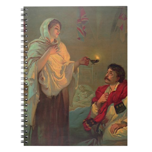 Caderno Espiral Florence Nightingale 1891 (Frente)