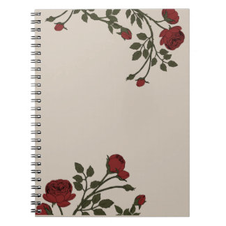 Caderno Espiral Florentina Rose