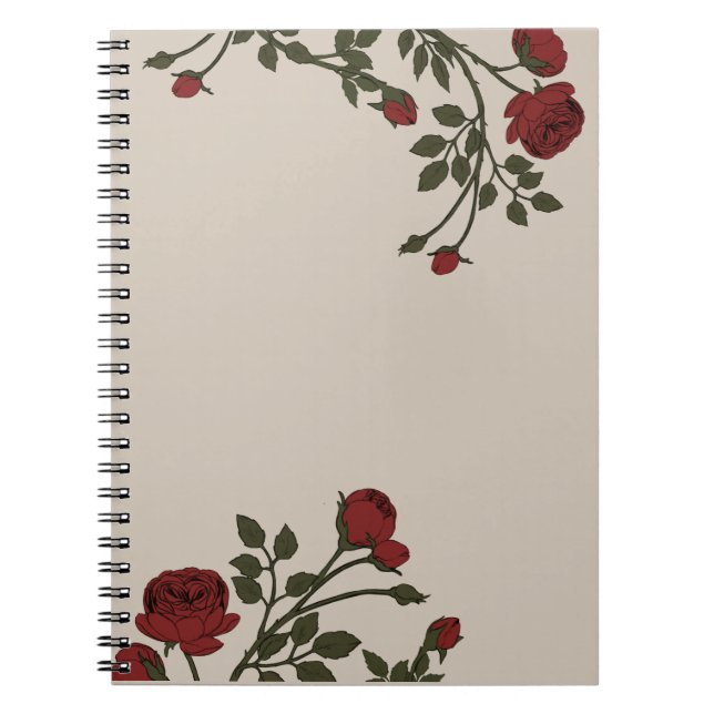Caderno Espiral Florentina Rose (Frente)