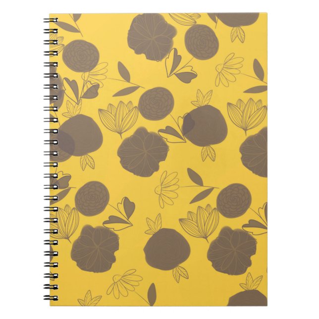 Caderno Espiral Flores (Frente)