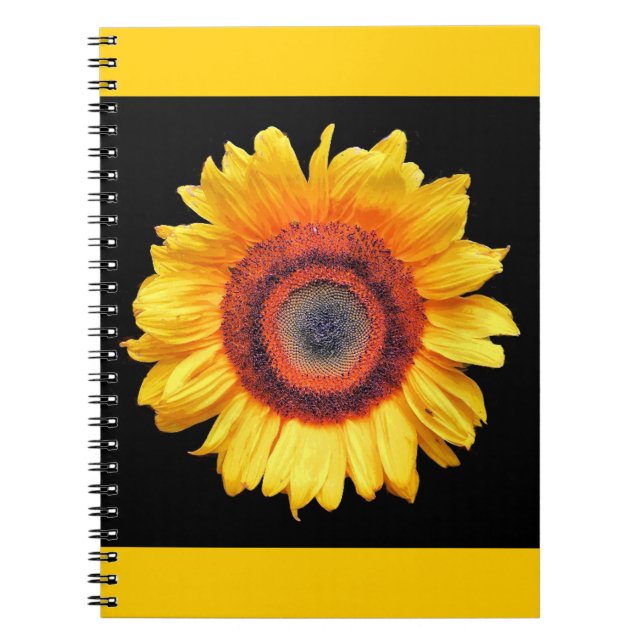 CADERNO ESPIRAL FLORES (Frente)