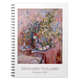 Caderno Espiral Flores 1906 por Edouard Vuillard