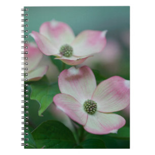 Caderno Espiral Flores   Blossomas de madeira