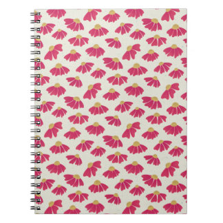 Caderno Espiral Flores Cósmicas Flutuantes