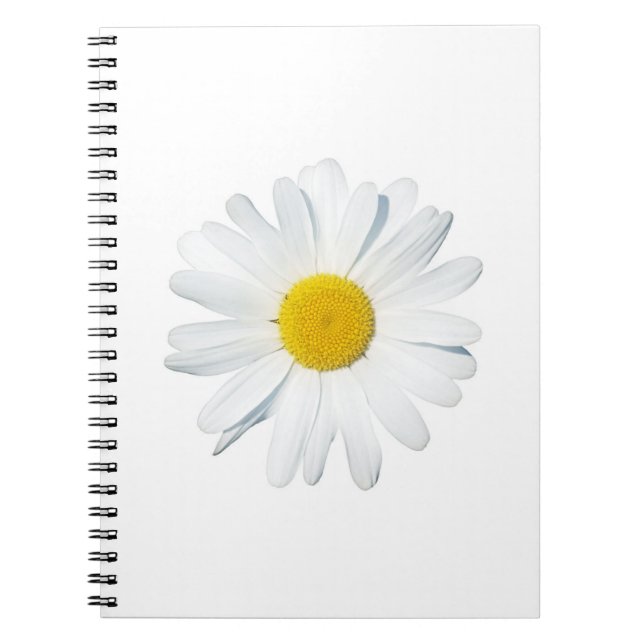 Caderno Espiral Flores | Daisy Solteiro (Frente)