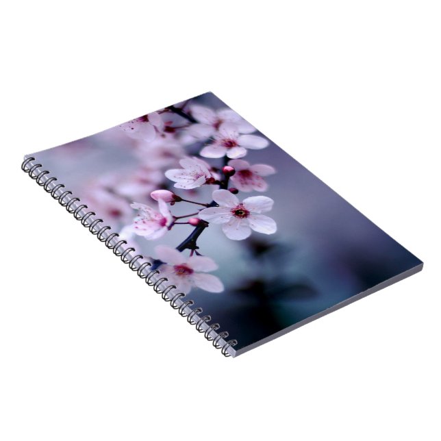 Caderno Espiral Flores de cerejeira (Lado Direito)