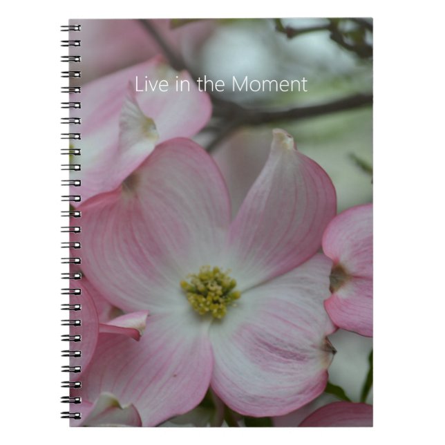 Caderno Espiral Flores de Cornélia Rosa (minha fotografia) (Frente)