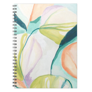 Caderno Espiral Flores de Ventilador IV