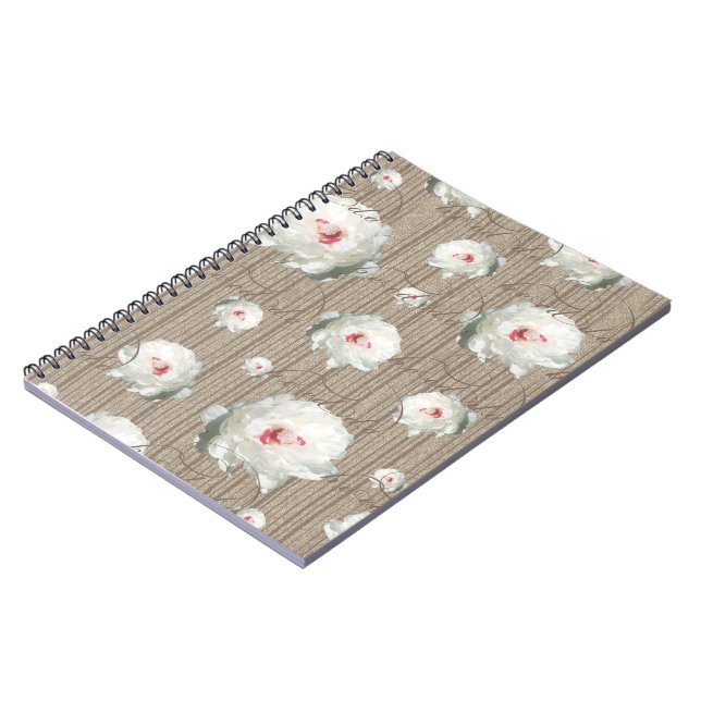 Caderno Espiral Flores de Verão (Left Side)