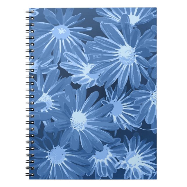 Caderno Espiral Flores Vermelhas e Amarelas 3 (Frente)