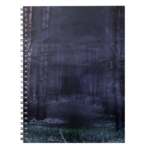 Caderno Espiral Floresta Assustadora