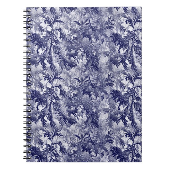 Caderno Espiral Floresta Azul (Frente)