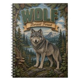 Caderno Espiral Floresta Boreal do Lobo POPCUT