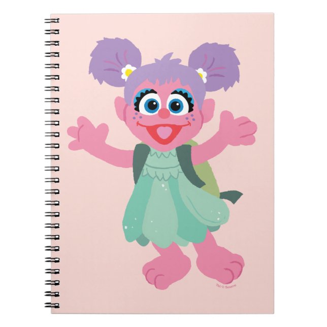 Caderno Espiral Floresta da Abby Cadabby (Frente)