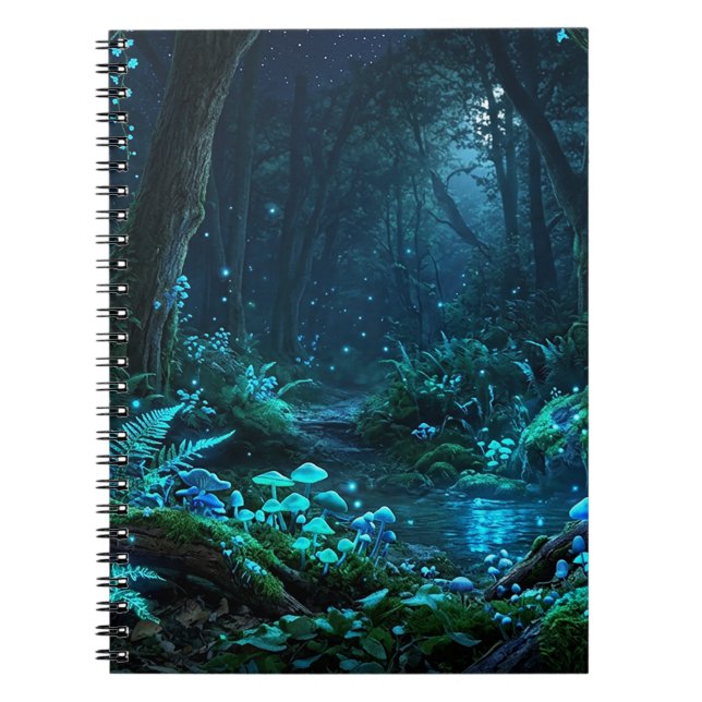 Caderno Espiral Floresta Mágica (Frente)