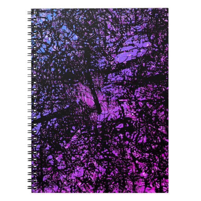 Caderno Espiral Floresta Mística (Frente)