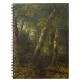 Caderno Espiral Floresta Na Luz Da Manhã