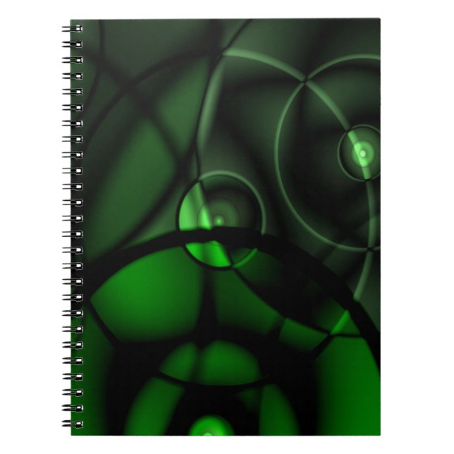 Caderno Espiral Floresta Verde (Frente)