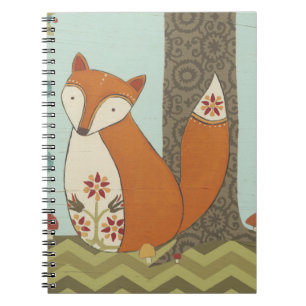 Caderno Espiral Floresta Whimsy IV