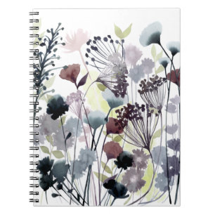 Caderno Espiral Floretes balançando II