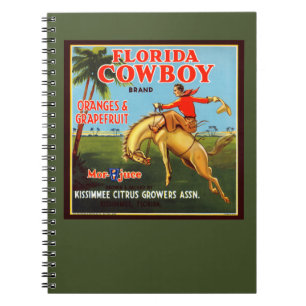 Caderno Espiral Flórida Cowboy