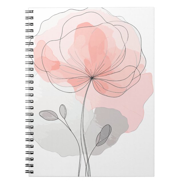 Caderno Espiral Flower Power Spiralblock (Frente)