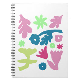 CADERNO ESPIRAL FLOWERS