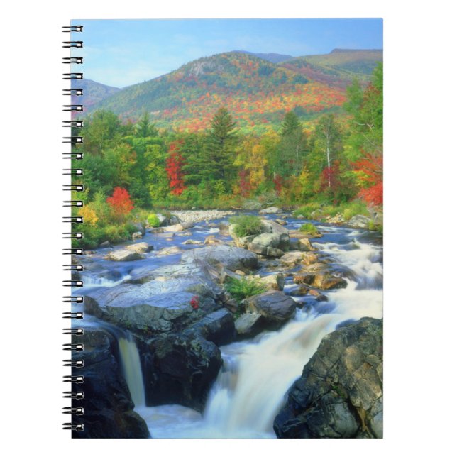 Caderno Espiral Flume Falls | Montanhas Adirondack (Frente)