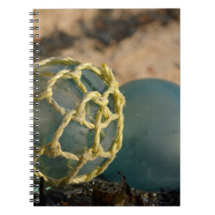 Caderno Espiral Flutuador de Pesca Japonês de Vidro