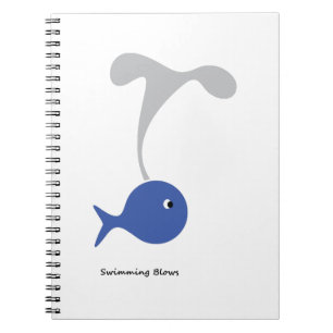 Caderno Espiral Fluxos de natação